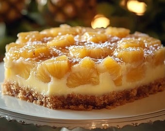 Recette de gâteau à l'ananas : dessert tropical à télécharger.