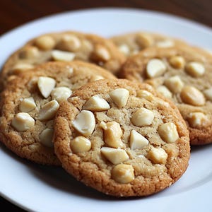 White Chocolate Macadamia Nut Cookies Recipe (Digital Download)