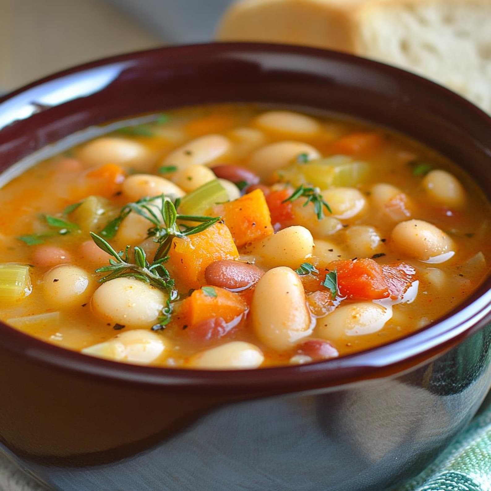 Portuguese Bean Soup Recipe: Hearty Family Meal Download. - Etsy
