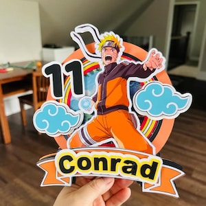 Naruto Cake Topper 2 personalized 3d