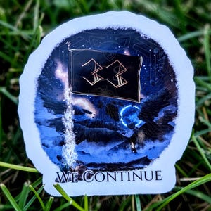 Expedición 33: Continuamos Pegatina