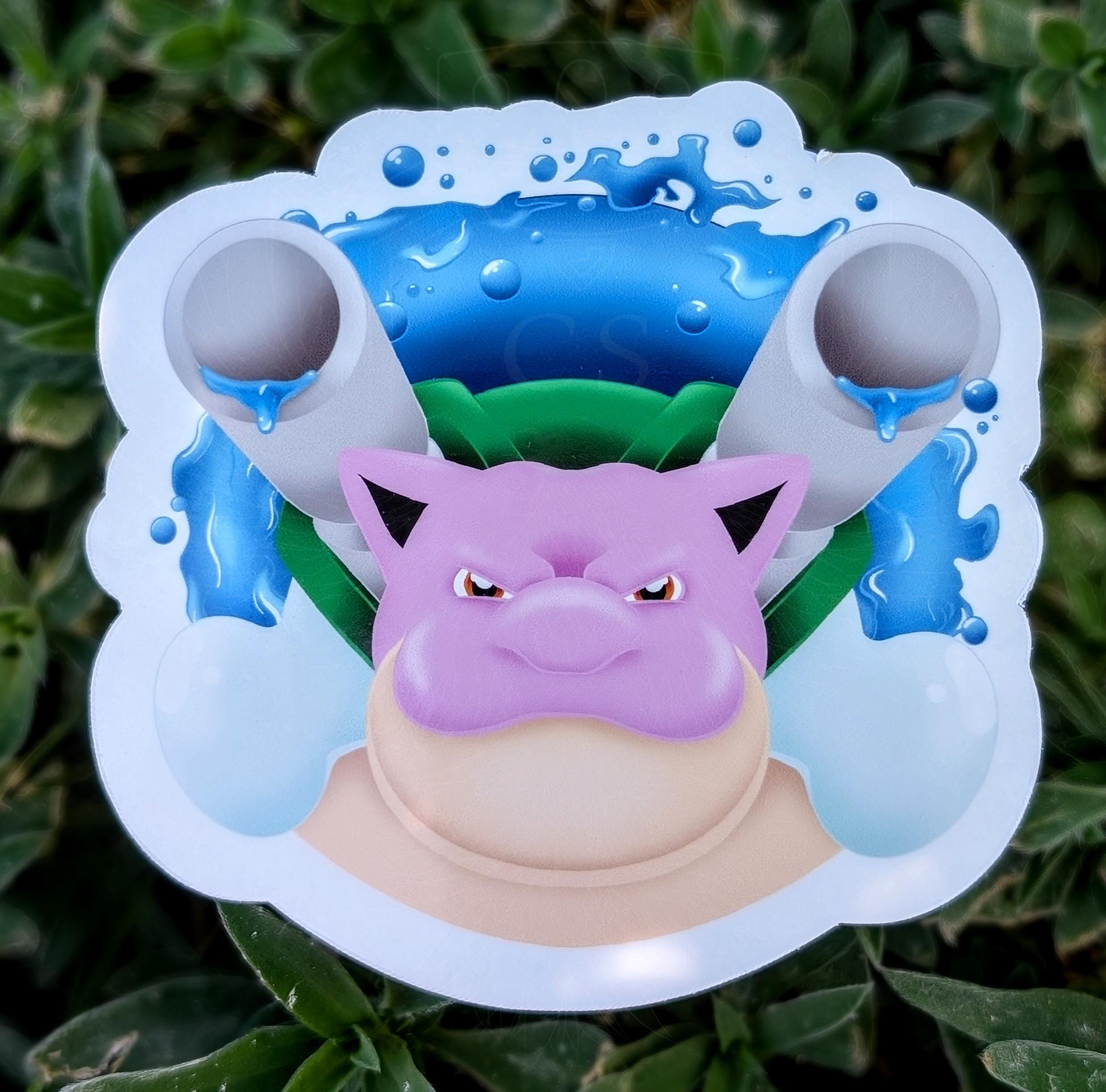 Blastoise Pokémon Sticker - Etsy