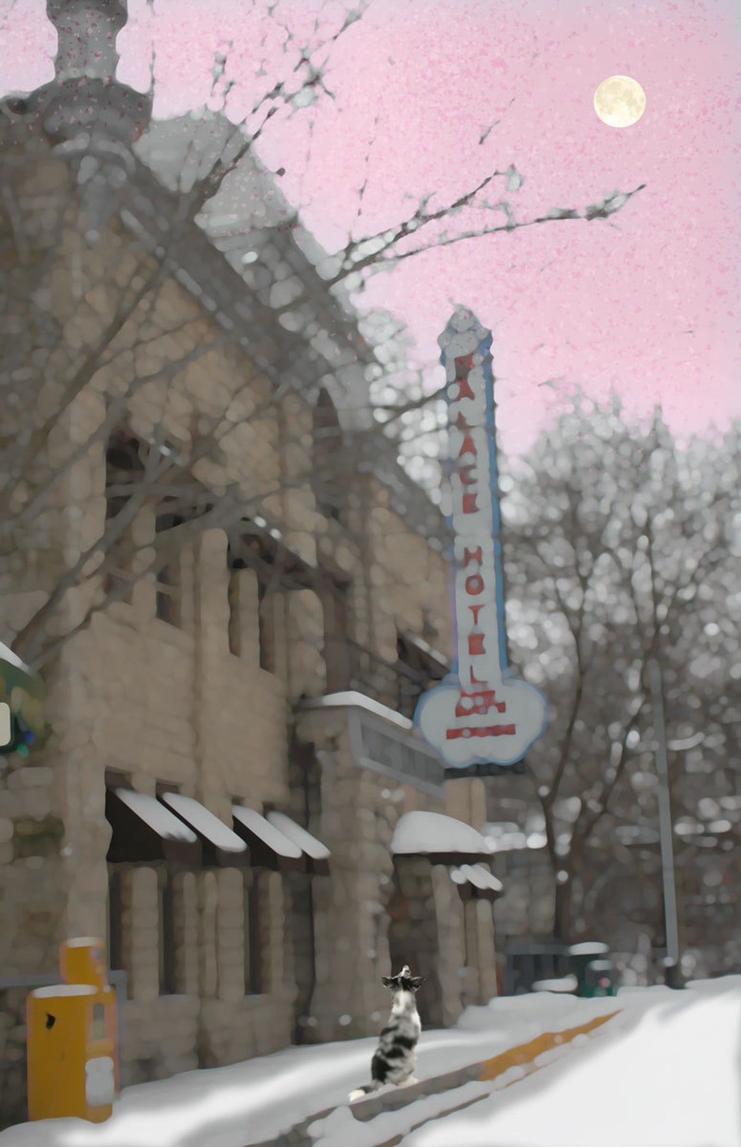Historic Art Print of the palace, Eureka Springs, AR, by Carol Cross - Etsy