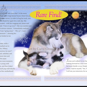 Héros à 4 pattes / Livre pour enfants sur les chiens de traîneau / Histoire de course de chiens de l'Iditarod pour enfants / Livre d'aventures de l'Alaska
