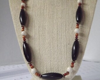 Black Stone Necklace