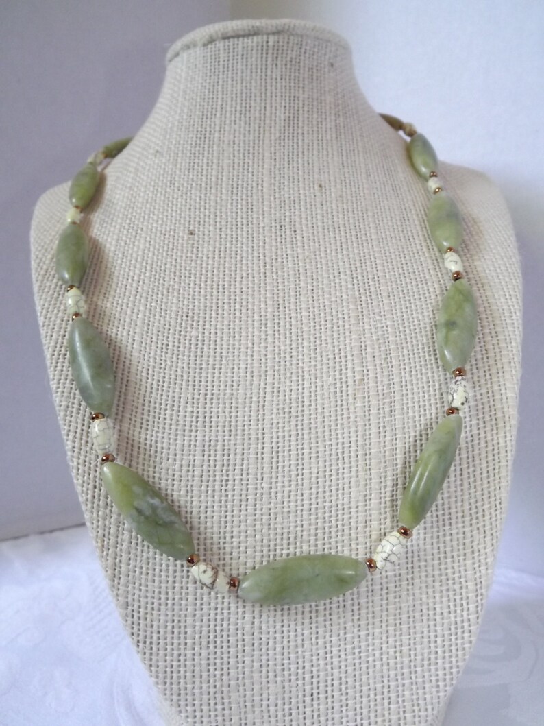 Green Jasper Necklace image 1