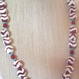 Stripped Agate Necklace