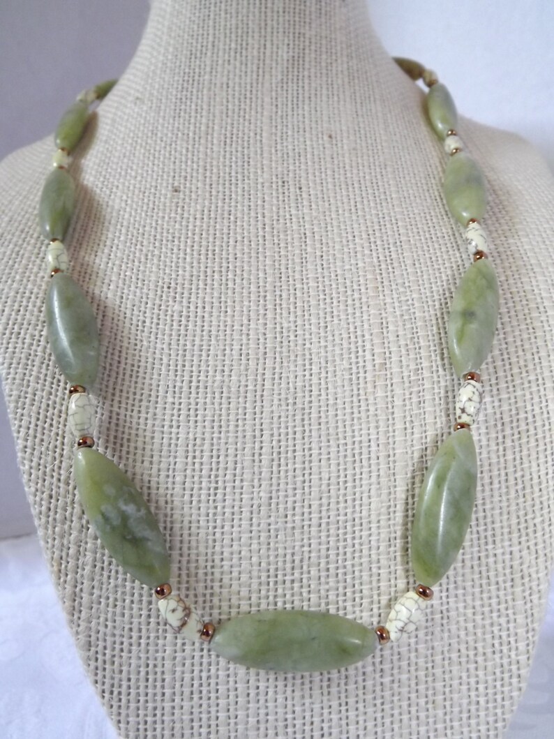 Green Jasper Necklace image 2