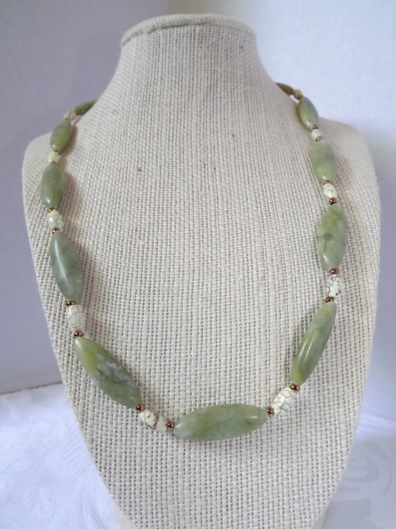 Green Jasper Necklace image 5