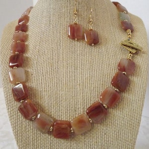 Carnelian Necklace Set