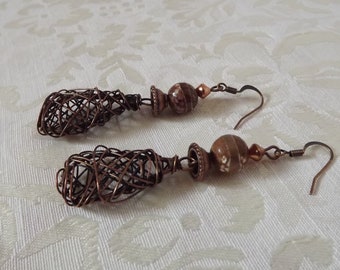 Wired Drop Earrings