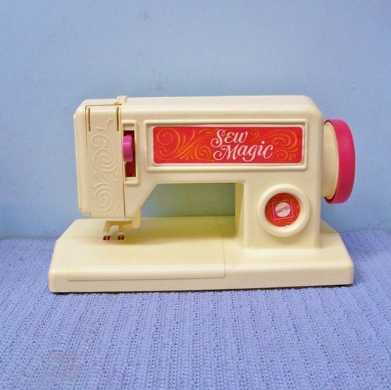 Vintage Barbie Sew Magic Sewing Machine Mattel 1972 Works Etsy