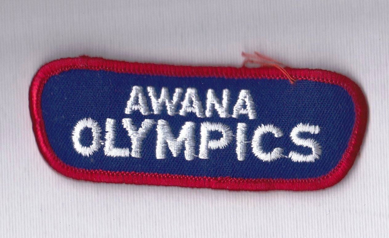 Awana Souvenir Cloth Patch Vintage Sewing and Craft Supplies -  UK