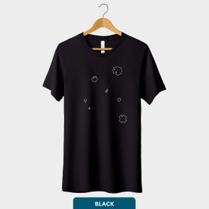 Camiseta del juego Asteroid
