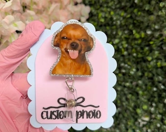 Meme dog badge reel | funny meme badge reel | Nurse badge reel | retractable badge reel | student Nurse gift | coworker gift |cute badge