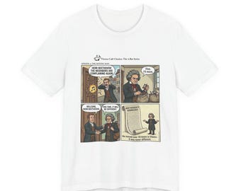 The 4-Bar Series Folge 4 : Der bewegende Mann Musikerhebeethoven historischen Comic T-Shirt