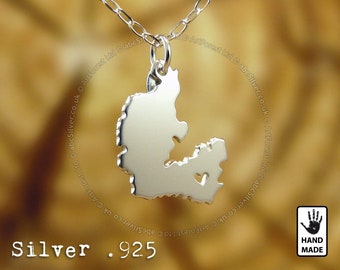 Denmark Handmade Sterling Silver .925 Necklace - Perfect Gift