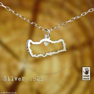Türkei Türkiye Handmade Sterling Silber .925 Halskette - GESCHENK-Idee