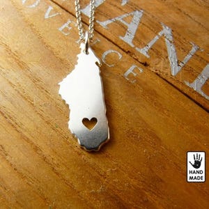 Madagaskar handgemachte personalisierte Sterling Silber .925 Halskette - GESCHENKidee
