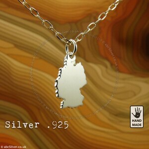 ALLEMAGNE Collier fait main en argent sterling .925 - Idée cadeau