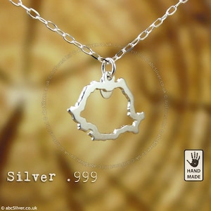 RUMÄNIEN Handgemachte personalisierte Sterling Silber .925 Halskette - GESCHENK-Idee