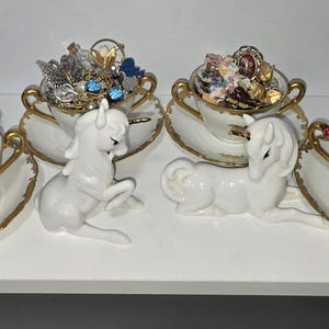 mystery jewelry tea set fairy themed! perfect gift for any occasion