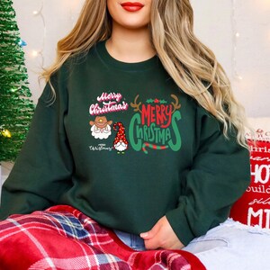 Merry Christmas Sweatshirt: Family Holiday Sweater