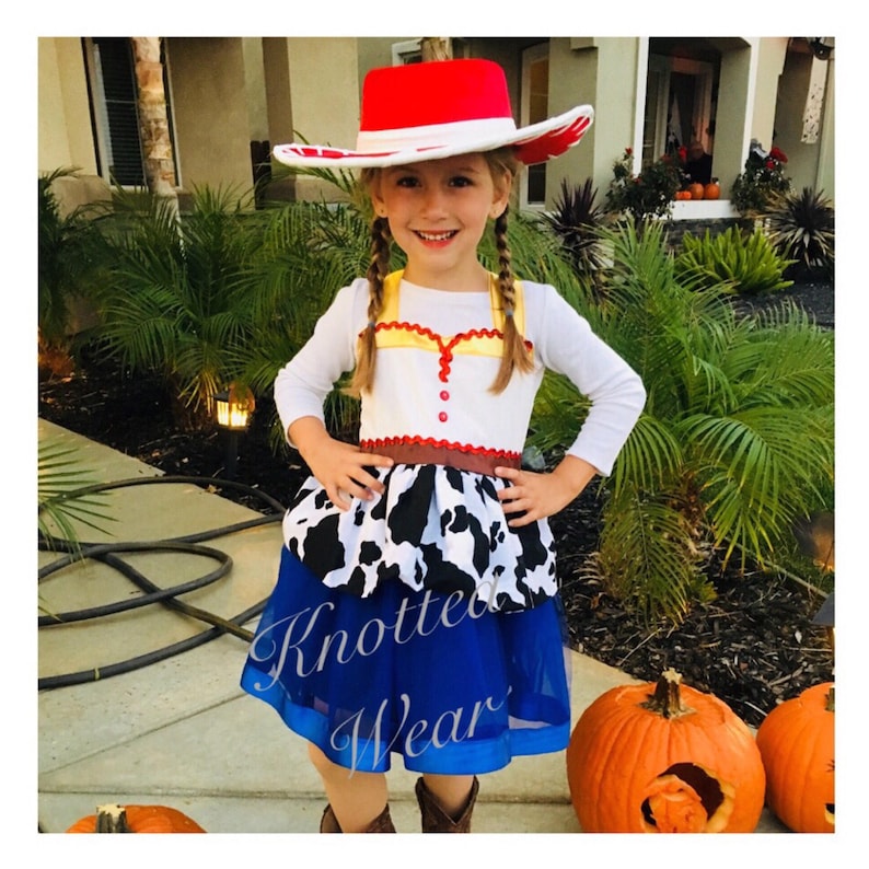 Jessie Dress toy story halloween costume cowgirl dress Toy Etsy