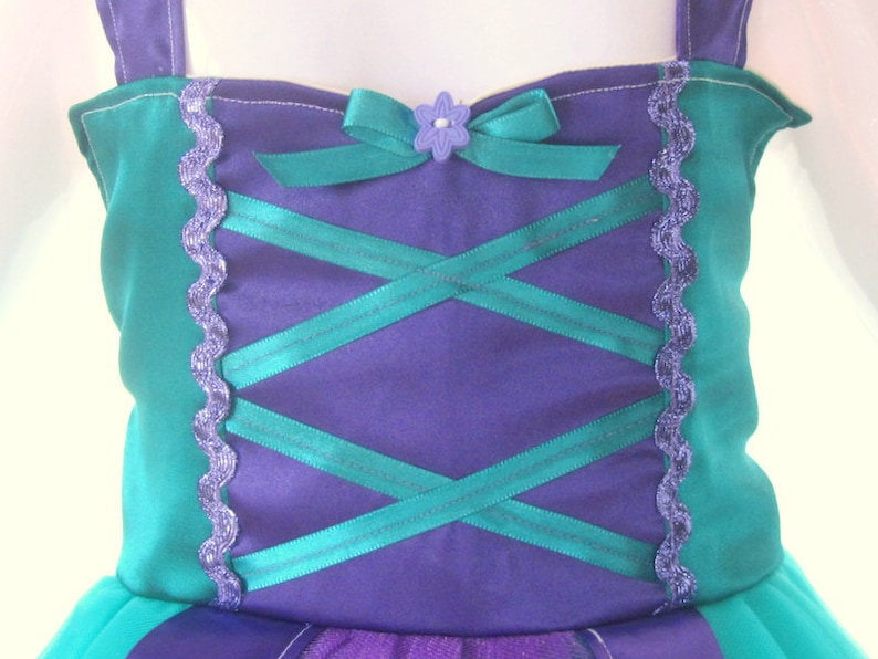 halloween costume under the sea party dress mermaid tail meet and greet mermaid tutu dress Little Mermaid Tutu Dress: Ariel party dress