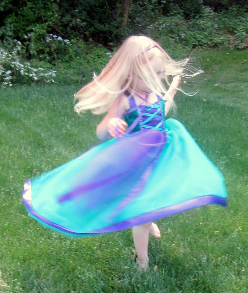 halloween costume under the sea party dress mermaid tail meet and greet mermaid tutu dress Little Mermaid Tutu Dress: Ariel party dress