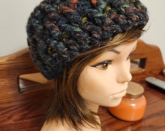 Crochet Ear Warmer Pattern | Alpine Ridge | Alpine Stitch Texture | PDF Instant Download