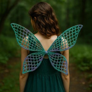 Fairy Wings Crochet Pattern — Digital PDF Download