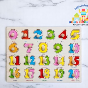 Tablero educativo de madera para niños, rompecabezas de letras, números y formas, actividad de aprendizaje temprano, idea de regalo para preescolares.