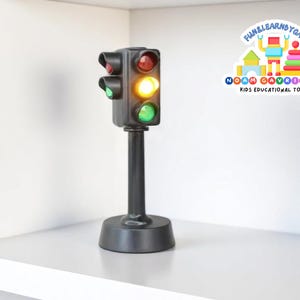 Giocattolo per segnali stradali / Set per giochi di ruolo con semafori / Semaforo educativo per la sicurezza stradale / Gioco di ruolo e apprendimento per bambini