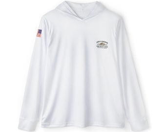 Sudadera con capucha con logo / Sudadera con capucha para pesca con protección UV