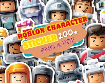 Massivt Roblox-klistermärkespaket - 200+ unika designer för oändlig kreativitet