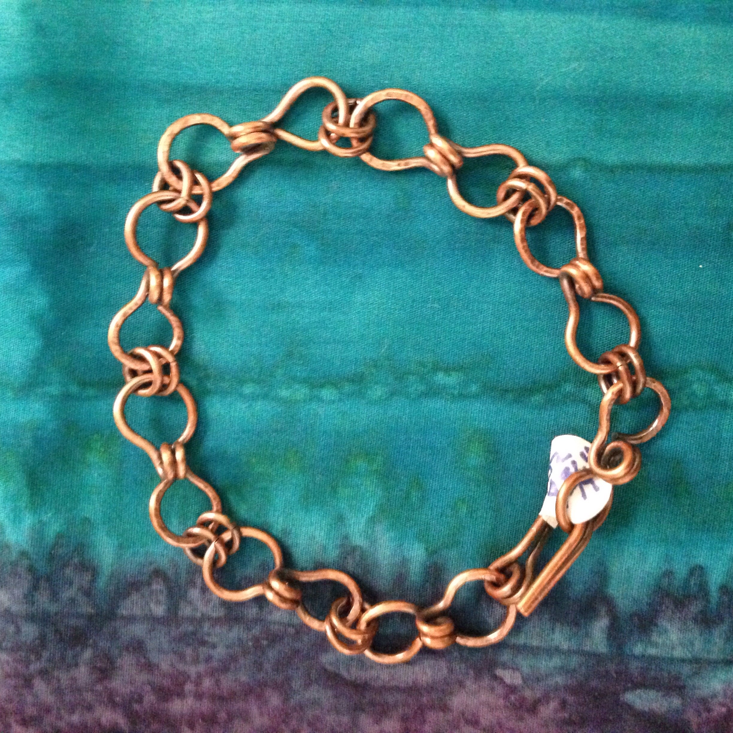 Unisex copper chain copper bracelet handmade copper chain Etsy