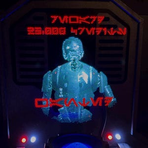 Star Wars Inspired Security Droid Wanted "Hologram” Video for Hologram Fan - DIGITAL FILE ONLY!!