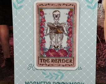 The Reader, Tarot card Magnetic Bookmark