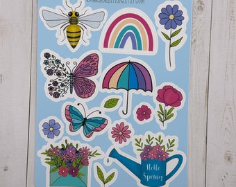 Spring Sticker Sheet