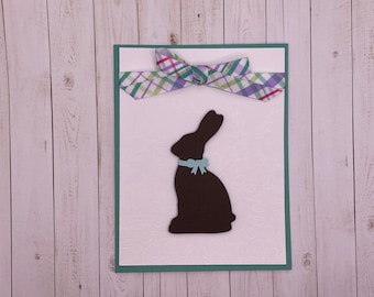 Handmade Easter Bunny Card, Easter Card