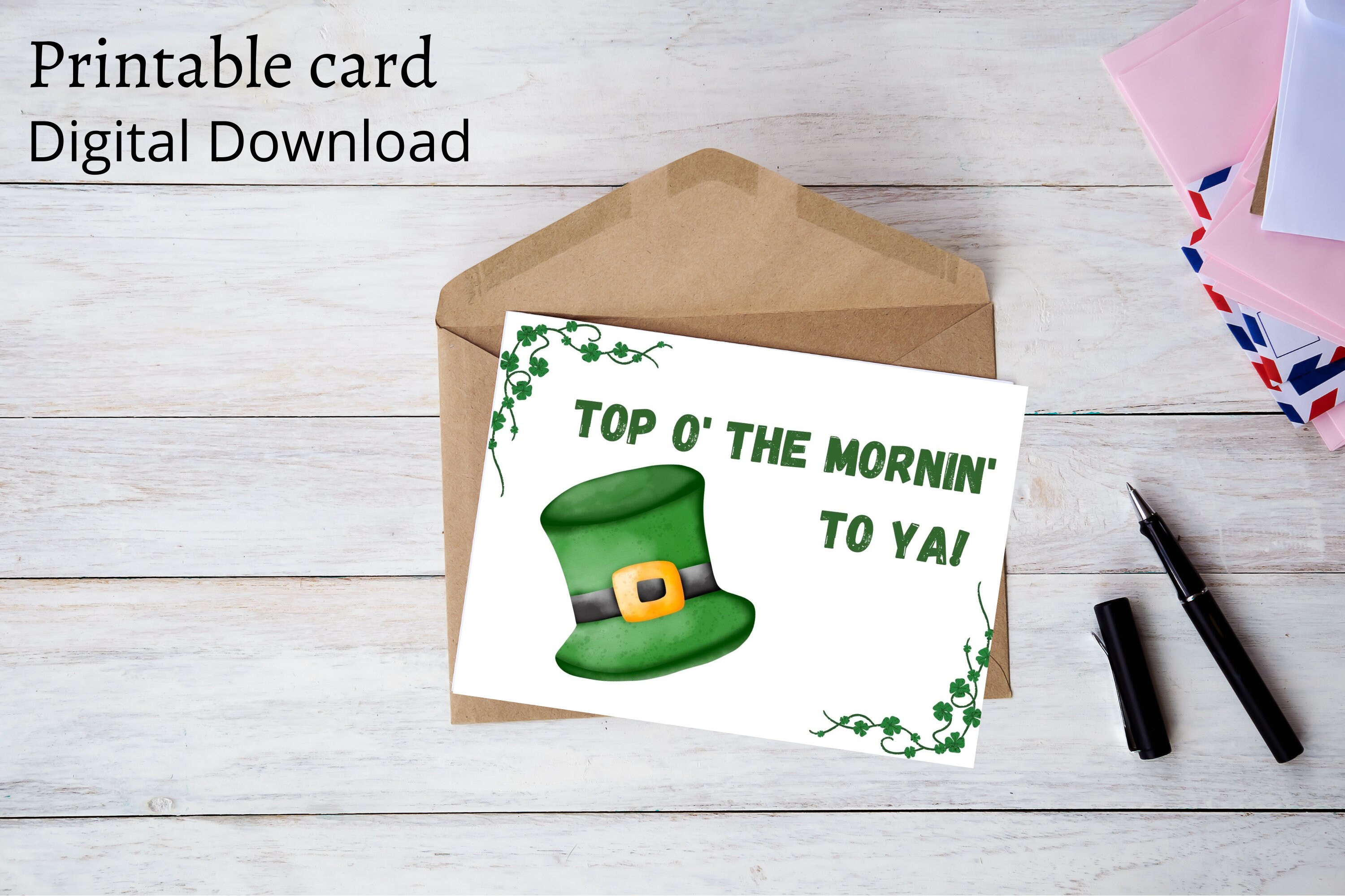 Printable St. Patrick