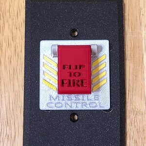 Silo Missile Launch Wall Light Switch Cover - Etsy