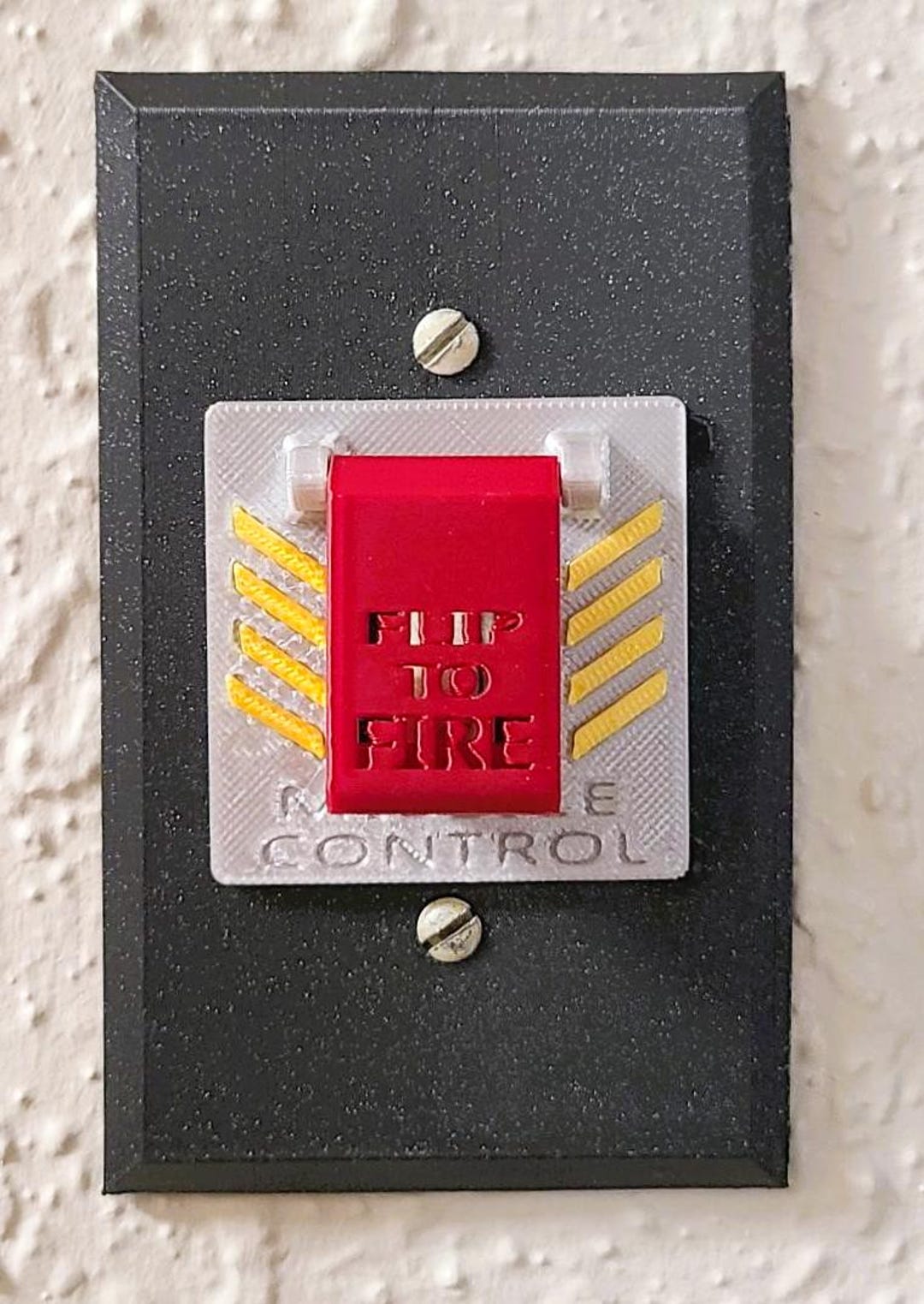 Silo Missile Launch Wall Light Switch Cover - Etsy