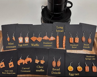 Pastry Themed Earrings