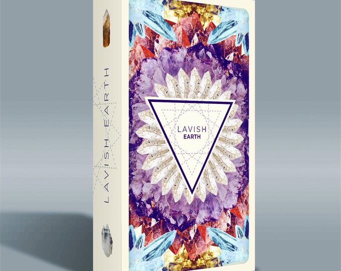 Featured listing image: Lavish Earth Crystal Affirmation Cards