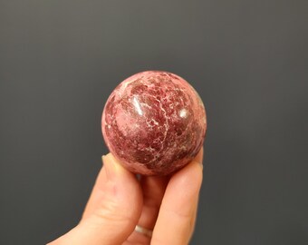 Thulite Sphere from Norway