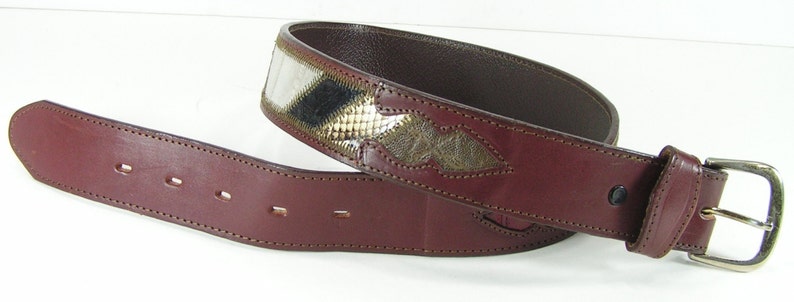 Western Belt 27 28 29 Genuine Leather Exotic Skins Shark - Etsy