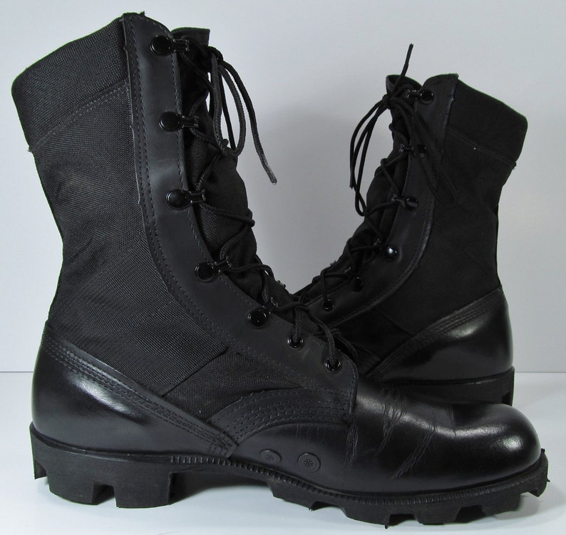 retro combat boots mens