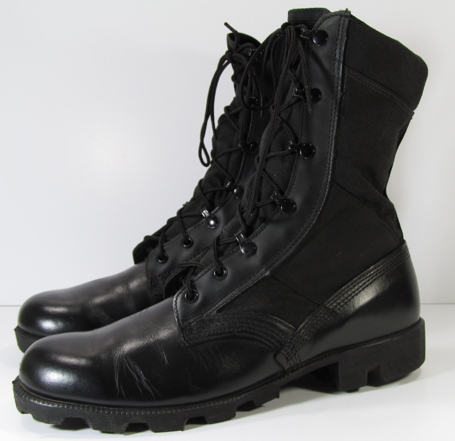 retro combat boots mens